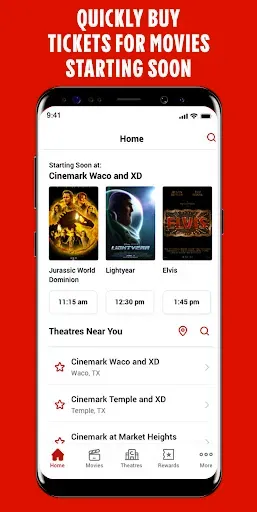 Скриншот 4 — Cinemark Theatres