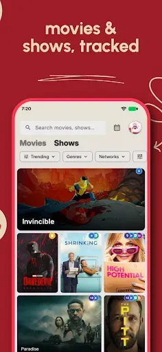Скриншот 1 — Cinopsys: Трекер Фильмов и ТВ