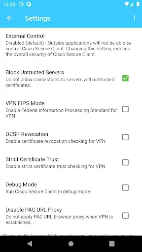 Скриншот 3 — Cisco Secure Client-AnyConnect