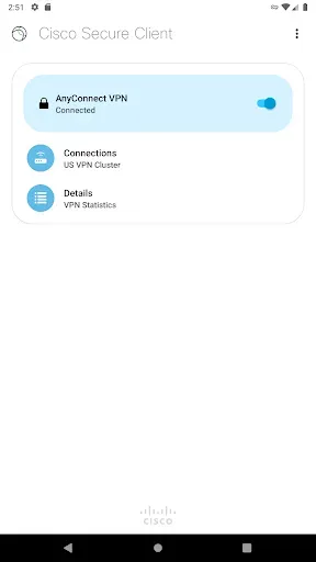 Скриншот 5 — Cisco Secure Client-AnyConnect