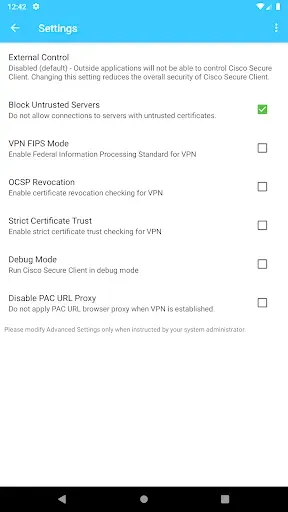 Скриншот 7 — Cisco Secure Client-AnyConnect