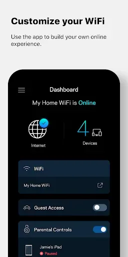 Скриншот 1 — Linksys