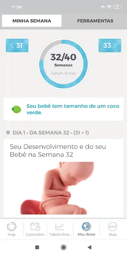 Скриншот 4 — Minha Gravidez por Paula