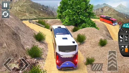 Скриншот 3 — автобус 3d - автобусные игры