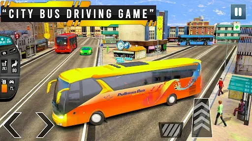 Скриншот 8 — автобус 3d - автобусные игры