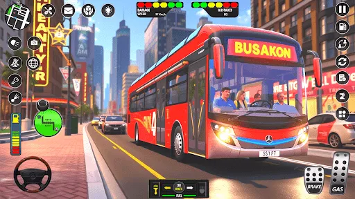 Скриншот 1 — Coach Bus Simulator Bus Games