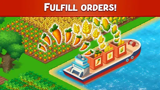 Скриншот 3 — Farm City: Farming & Building