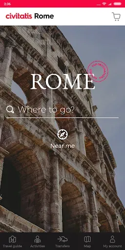 Скриншот 1 — Rome Guide by Civitatis