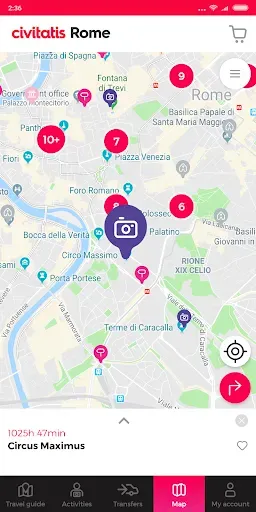 Скриншот 5 — Rome Guide by Civitatis