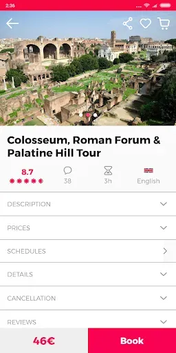 Скриншот 8 — Rome Guide by Civitatis