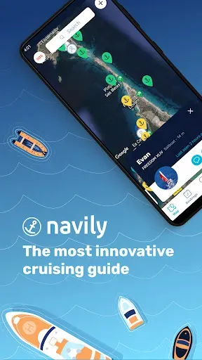 Скриншот 1 — Navily - Your Cruising Guide