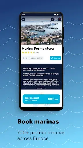 Скриншот 2 — Navily - Your Cruising Guide