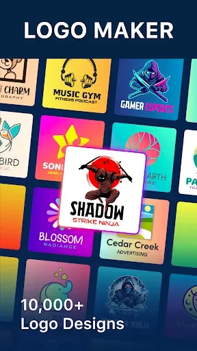Скриншот 1 — Logo Maker : Logo Creator