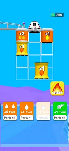 Скриншот 2 — Build Your Rocket 3D