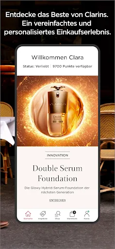 Скриншот 2 — Clarins - Hautpflege & Makeup