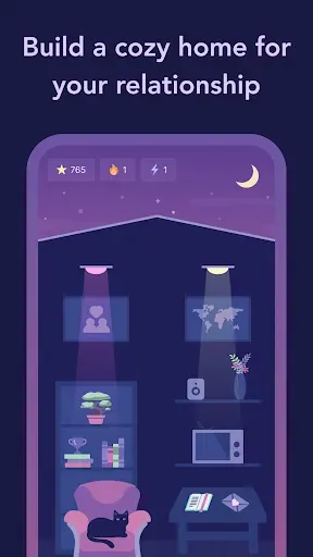 Скриншот 1 — Cozy Couples: Relationship App