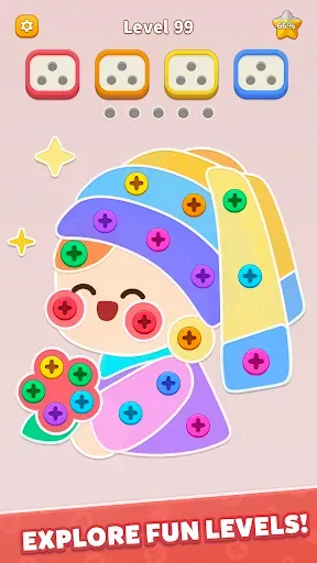 Скриншот 4 — Unscrew: Screw Pin Jam Puzzle