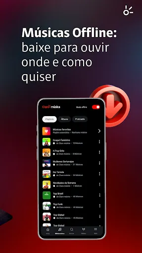 Скриншот 5 — Claro música: músicas e rádios