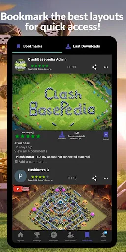Скриншот 5 — Clash Base Pedia (with links)