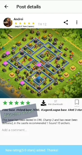 Скриншот 8 — Clash Base Pedia (with links)