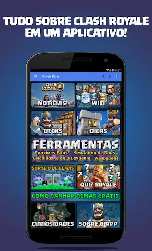 Скриншот 1 — Clash Royale Dicas e Wiki