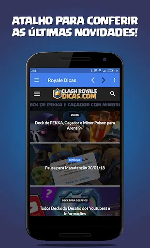 Скриншот 3 — Clash Royale Dicas e Wiki