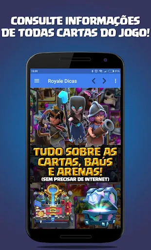 Скриншот 4 — Clash Royale Dicas e Wiki