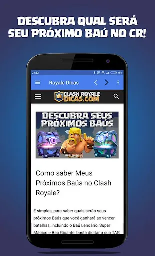 Скриншот 5 — Clash Royale Dicas e Wiki