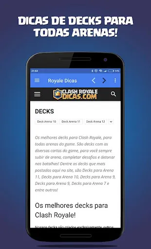 Скриншот 6 — Clash Royale Dicas e Wiki