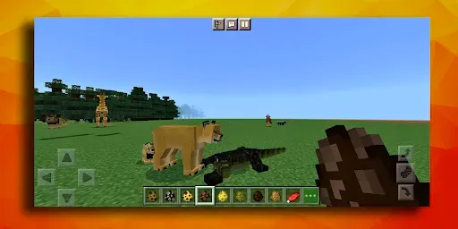 Скриншот 3 — Вилд Крафт Мод в MCPE