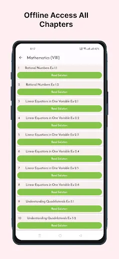 Скриншот 3 — Class 8 Ncert Solutions