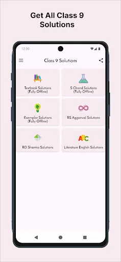 Скриншот 1 — Class 9 Ncert Solutions