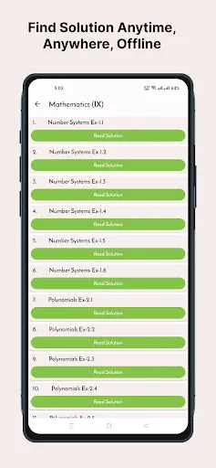 Скриншот 4 — Class 9 Ncert Solutions