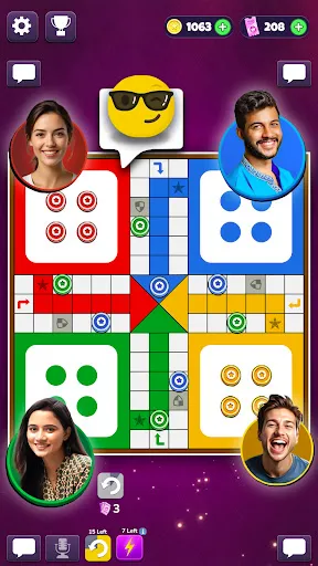 Скриншот 1 — Ludo Game: Multiplayer Game
