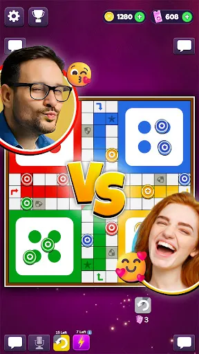 Скриншот 4 — Ludo Game: Multiplayer Game