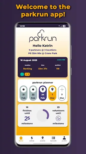Скриншот 1 — parkrun Official