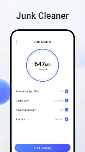 Скриншот 2 — Phone Cleaner:Junk & Virus