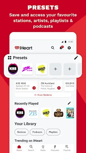 Скриншот 3 — iHeart: Radio, Podcasts, Music