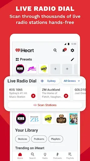 Скриншот 4 — iHeart: Radio, Podcasts, Music