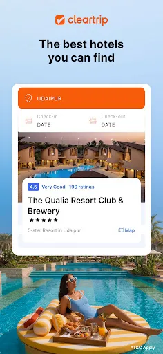 Скриншот 4 — Cleartrip Flight Hotel Booking