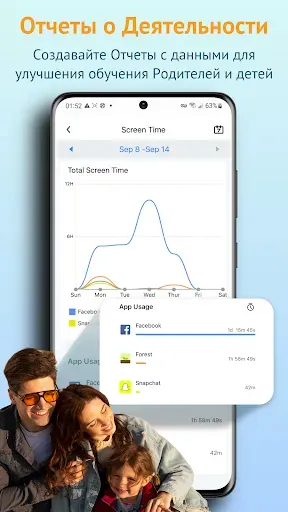 Скриншот 8 — Мониторинг KidsGuard Pro