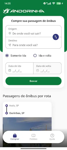 Скриншот 1 — Empresa Andorinha