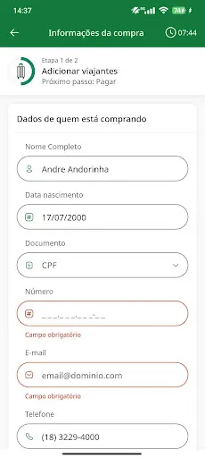 Скриншот 4 — Empresa Andorinha