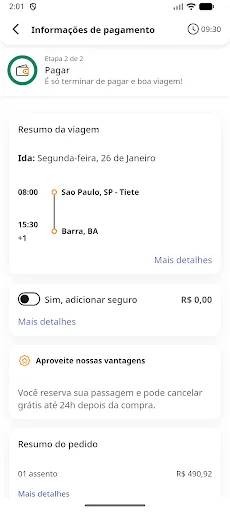 Скриншот 5 — Viação Emtram