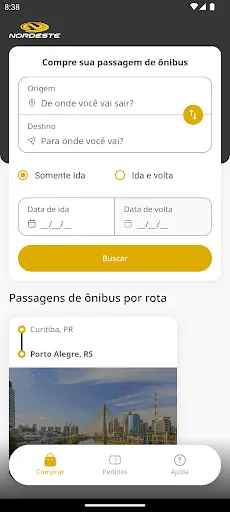 Скриншот 1 — Expresso Nordeste