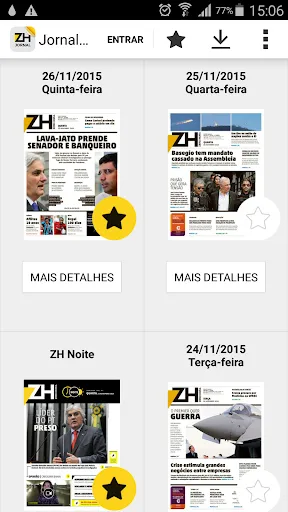 Скриншот 1 — ZH Jornal Digital