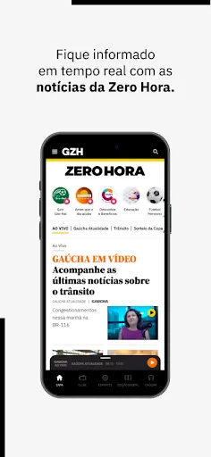 Скриншот 2 — GZH: notícias do RS e do mundo