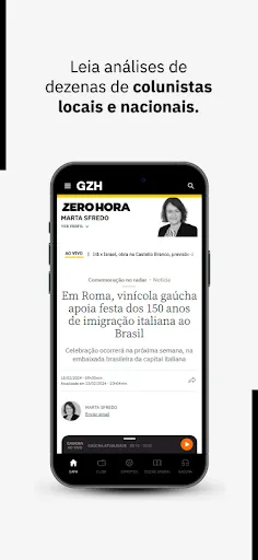 Скриншот 4 — GZH: notícias do RS e do mundo