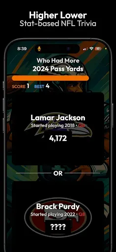 Скриншот 4 — Gridiron Trivia