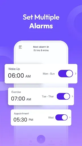 Скриншот 3 — Alarm Clock Launcher